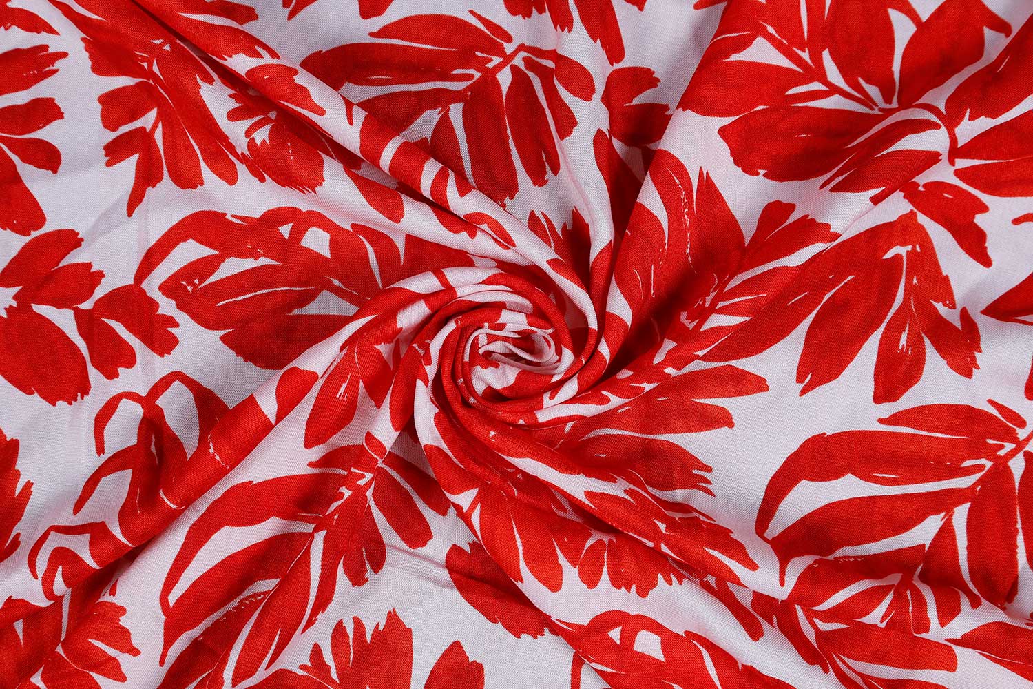 Gorgeous abstract digital printed rayon fabric by FAB VOGUE Studio